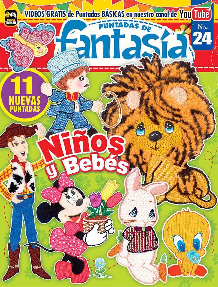 Puntadas de FantasÌ_a 24 - Ni̱os y beb̩s - Formato Digital - ToukanMango