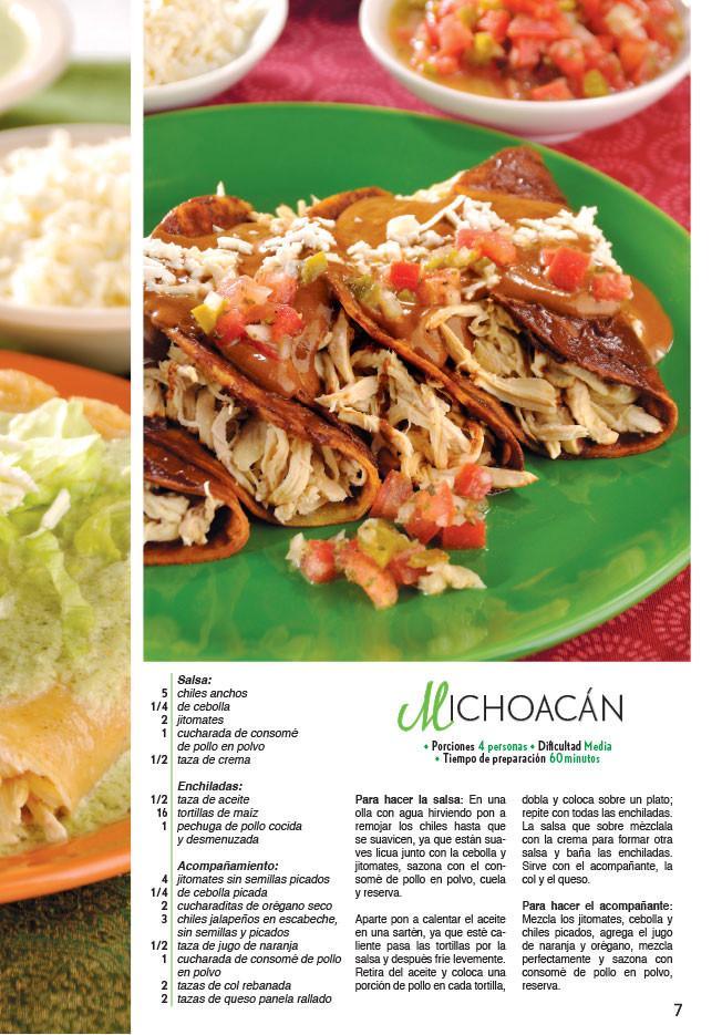 Caprichos y Antojos Especial 42 - Enchiladas y chilaquiles, verdes, rojos y de mole - Formato Digital - ToukanMango