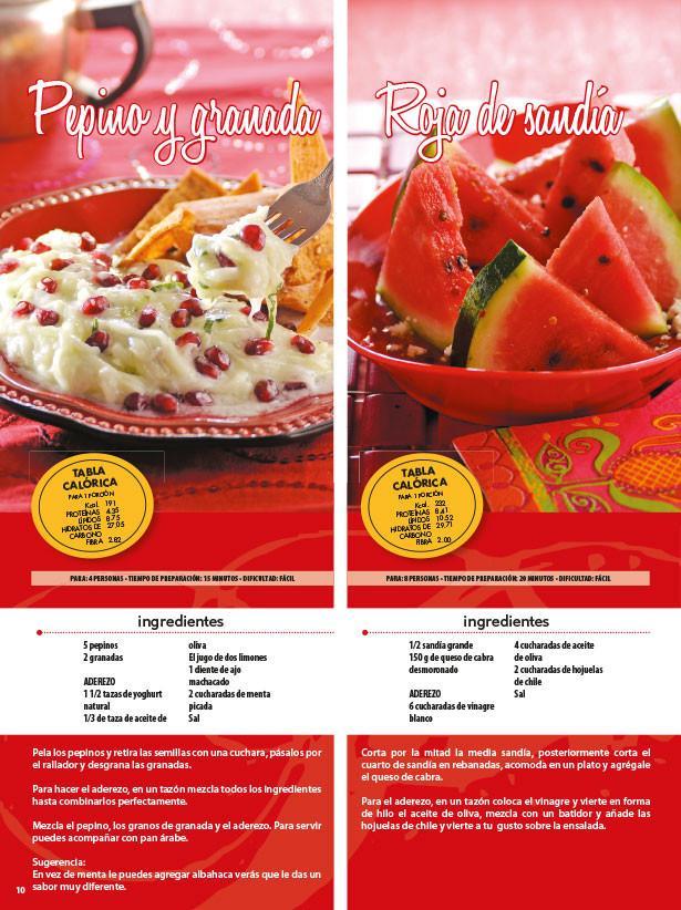 Irresistibles Ensaladas Especial 7 - 35 recetas para una piel suave y tersa - Formato Digital - ToukanMango