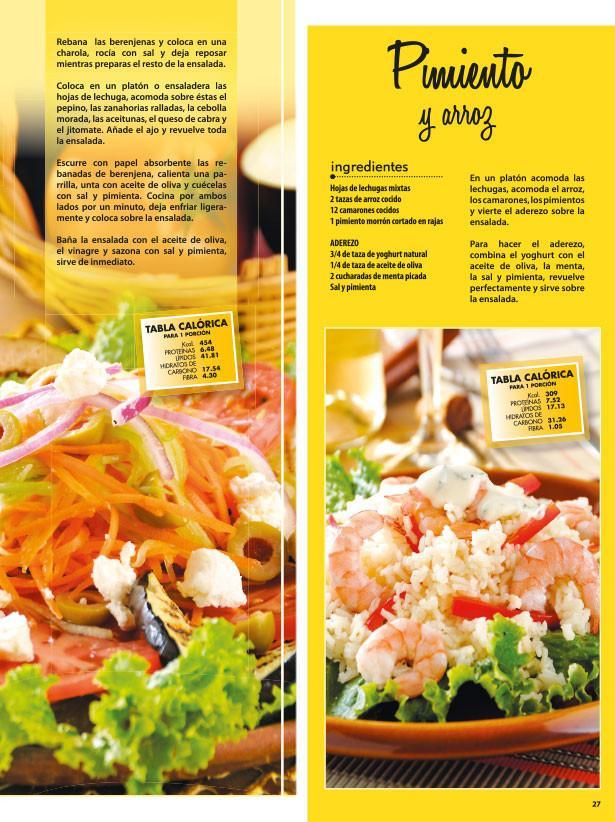 Irresistibles Ensaladas Especial 15 - Las dietas mÌÁs famosas - Formato Digital - ToukanMango