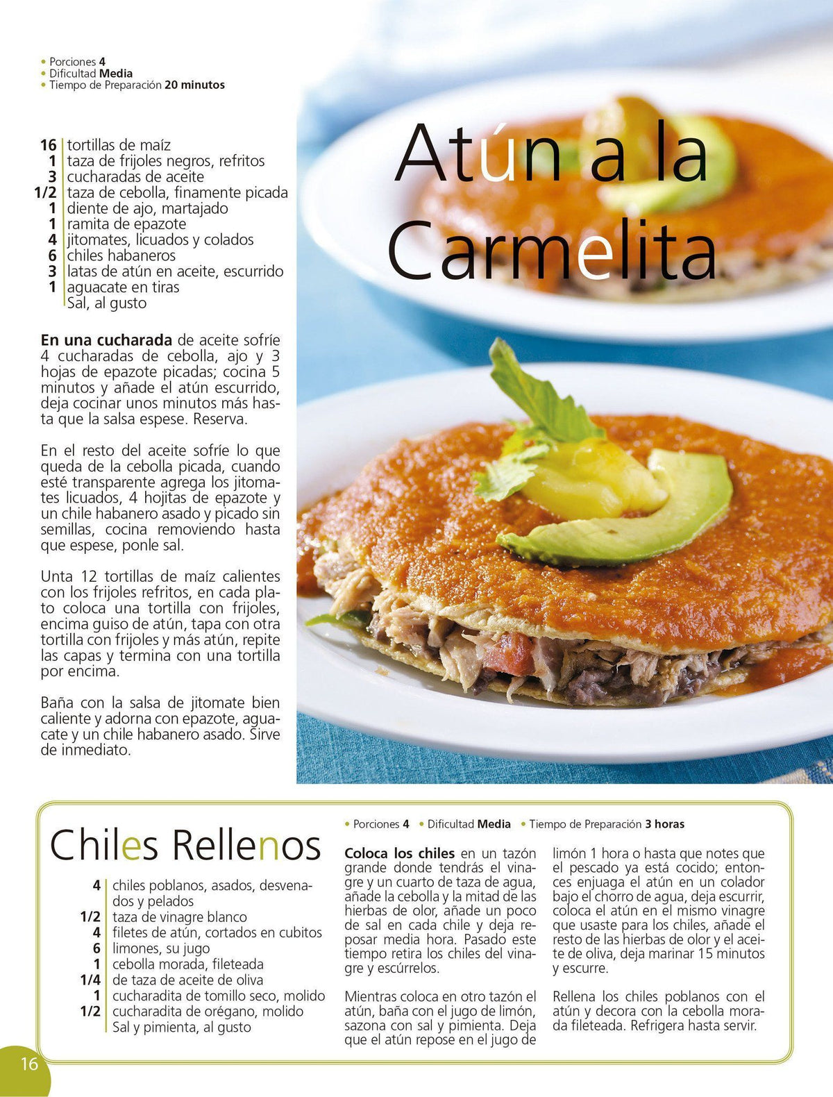 Caprichos y Antojos Especial 24 - 37 deliciosas recetas con at̼n - Formato Digital - ToukanMango