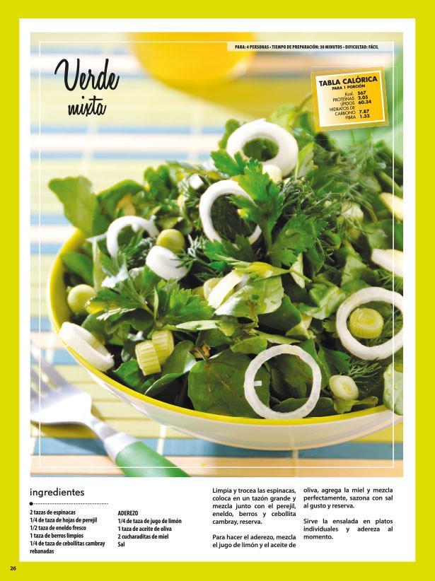 Irresistibles Ensaladas Especial 16 - Energizantes y digestivas - Formato Digital - ToukanMango