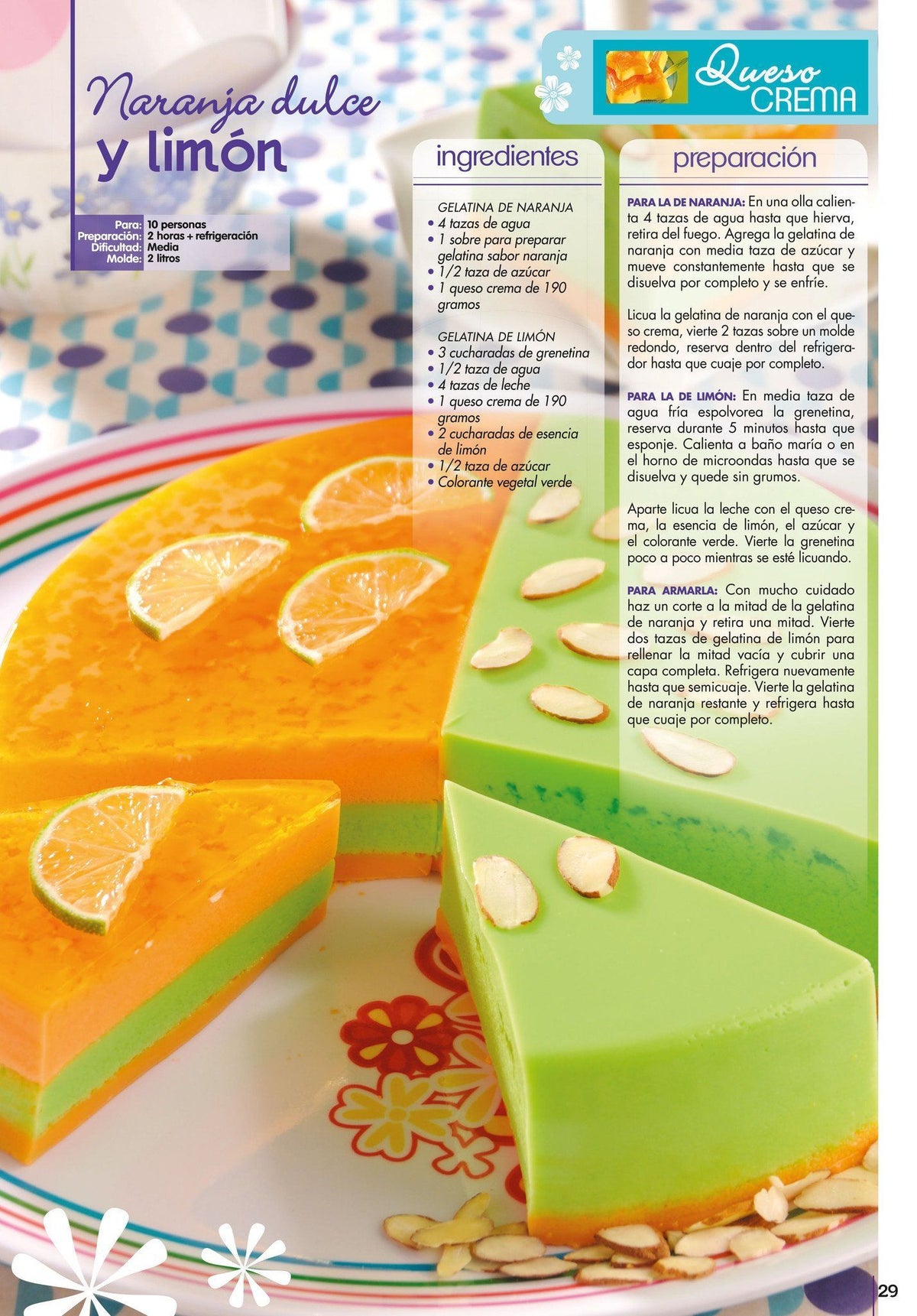 Irresistibles Gelatinas Especial No. 10 - Queso crema y la lechera - Formato Digital - ToukanMango
