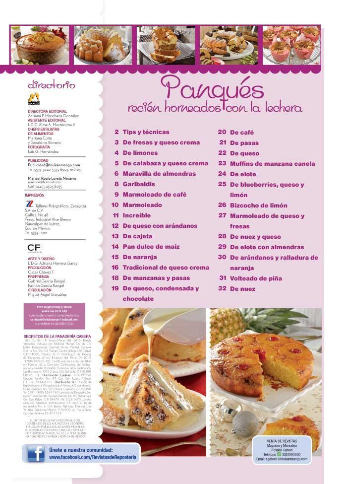 Secretos de la PanaderÌ_a 18 - Panqu̩s reci̩n horneados con la lechera - Formato Digital - ToukanMango