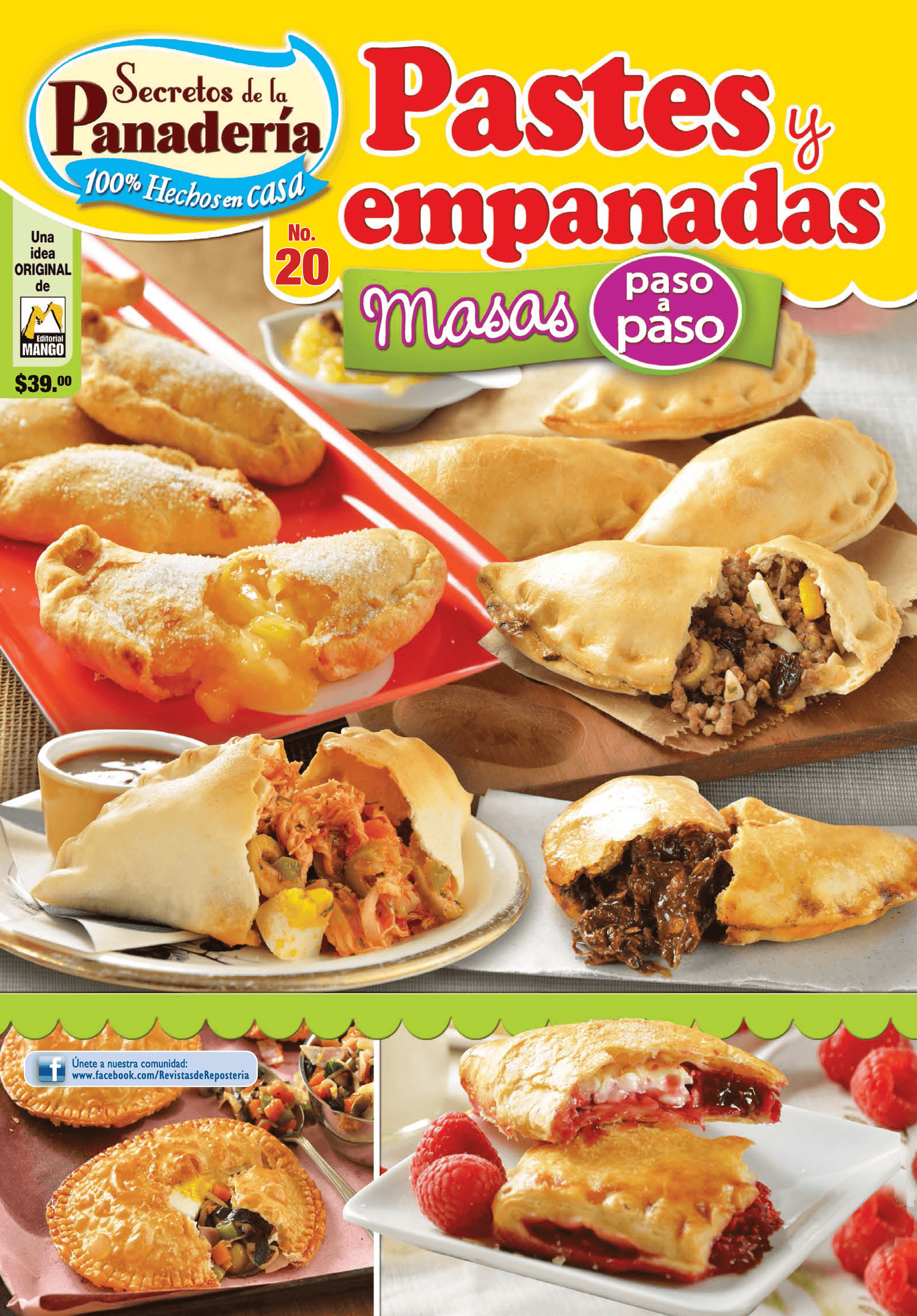 Secretos de la PanaderÌ_a 20 - Pastes y empanadas - Formato Digital - ToukanMango