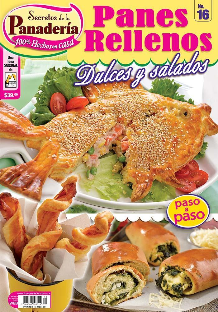 Secretos de la PanaderÌ_a 16 - Panes rellenos - Formato Digital - ToukanMango
