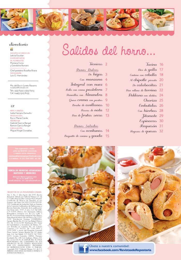 Secretos de la PanaderÌ_a 3 - Panes dulces y salados con relleno - Formato Digital - ToukanMango