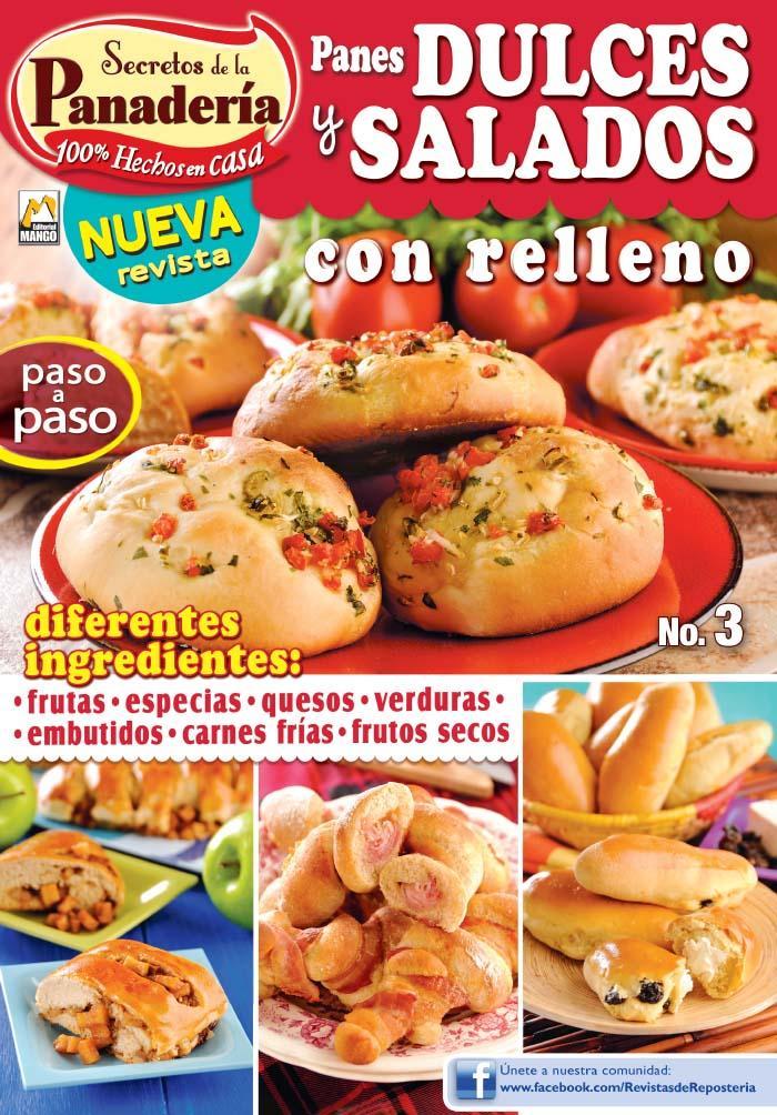 Secretos de la PanaderÌ_a 3 - Panes dulces y salados con relleno - Formato Digital - ToukanMango