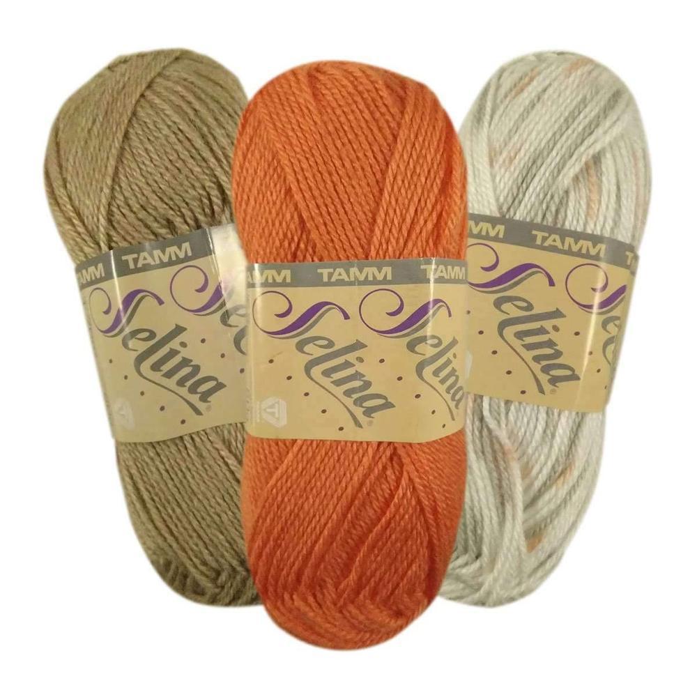 Estambre Selina, Marca Tamm, Madeja con 50 gr - Tejemania todo para el tejido y crochet