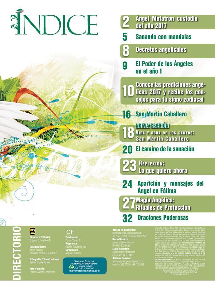 Senda de ́ngeles la Revista 21 - Poderosos rituales de protecciÌ_n - Formato Digital - ToukanMango