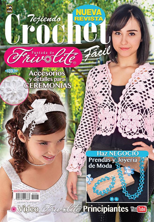 Tejiendo Crochet 1 - Accesorios y detalles para ceremonias - Formato Digital - ToukanMango