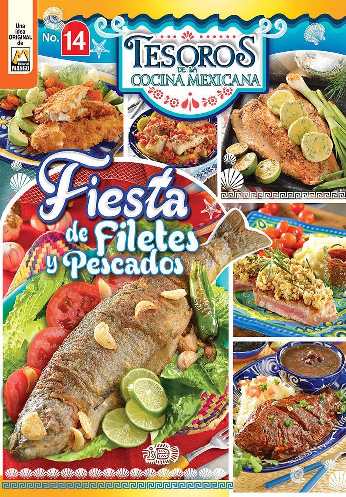 Tesoros de la Cocina Mexicana 14 - Fiesta de filetes y pescados - Formato Digital - ToukanMango