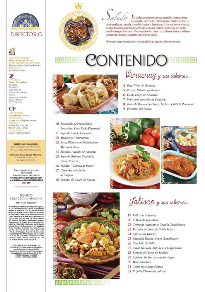 Tesoros de la Cocina Mexicana 8 - Veracruz y Jalisco - Formato Digital - ToukanMango