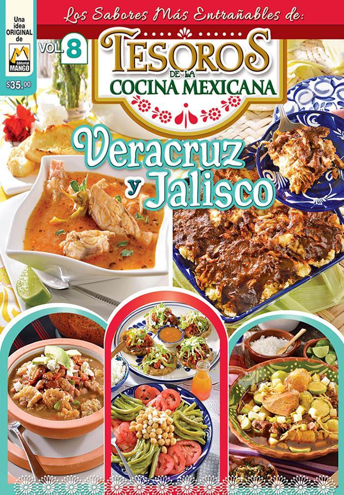 Tesoros de la Cocina Mexicana 8 - Veracruz y Jalisco - Formato Digital - ToukanMango