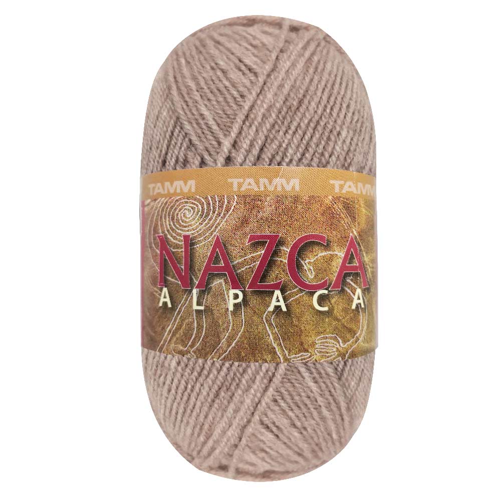 Estambre Nazca Alpaca, marca Tamm, MADEJA de 50g con 130m  ⭐