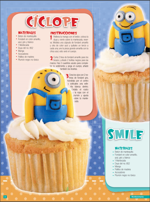 Bombonmania 48 - Cupcakes y galletas matizadas - Formato Digital - ToukanMango