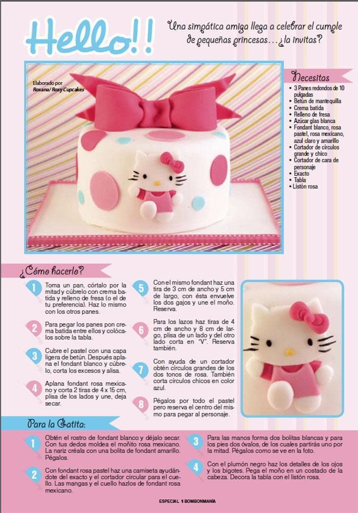 Bombonmania Especial 5 - Pasteles de fondant en 3D - Formato Digital - ToukanMango