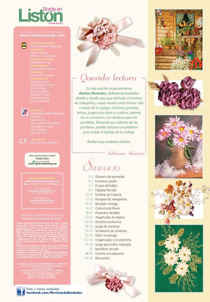 Borda en ListÌ_n Especial 36 - Flores - Formato Digital - ToukanMango