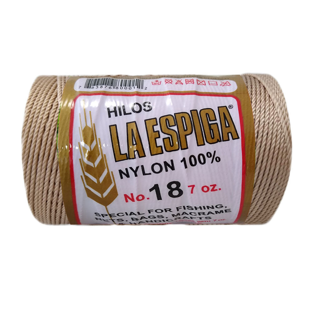 Hilo La Espiga No.18, marca Omega, PAQUETE con 4 TUBOS de 200g con 175 -  Tejemania