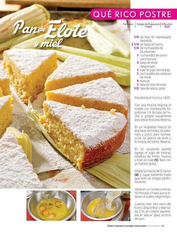 Cocina Casera 102 - Guisos Mexicanos papa, frijol y elote - Formato Digital - ToukanMango