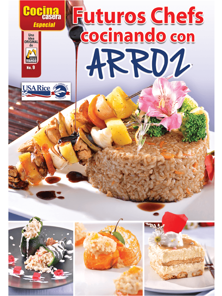 Cocina Casera Especial 9 - Futuros chefs cocinando con arroz - Formato Digital - ToukanMango