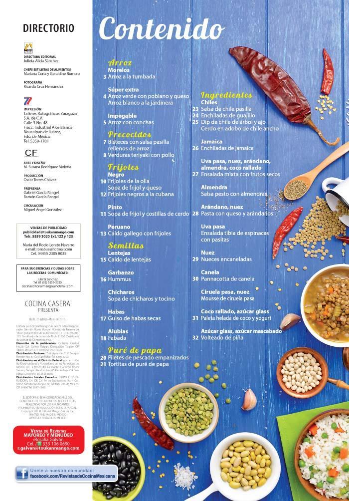 Cocina Casera Presenta 25 - PrÌÁcticas y deliciosas recetas hechas con Verde Valle - Formato Digital - ToukanMango