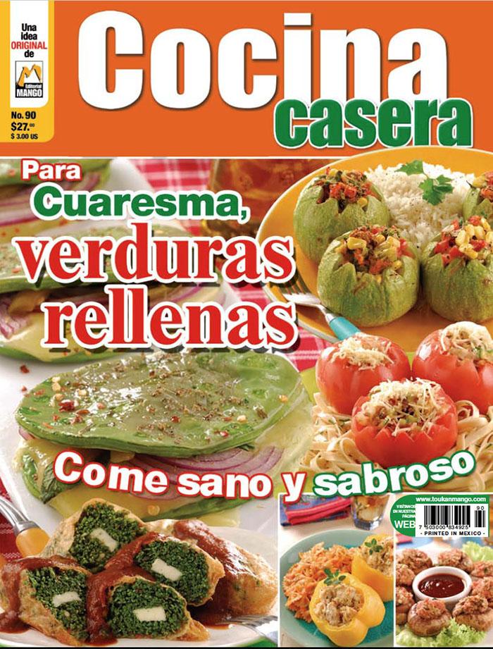 Cocina Casera 90 - Verduras rellenas, come sano y sabroso - Formato Digital - ToukanMango