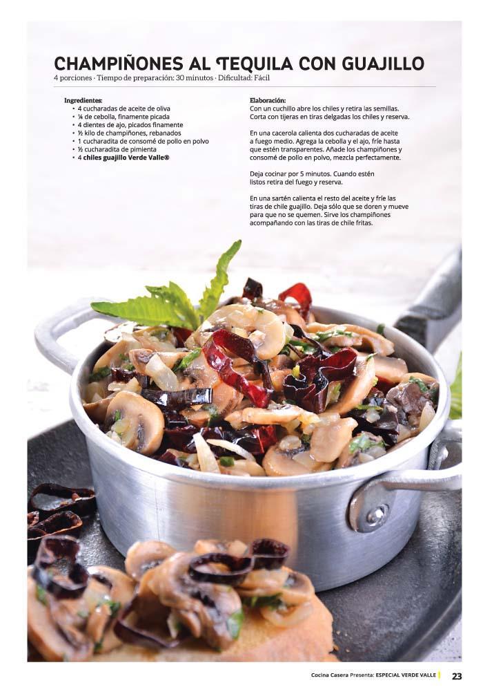 Cocina Casera Presenta 29 - 31 ricas recetas con productos Verde Valle - Formato Digital - ToukanMango