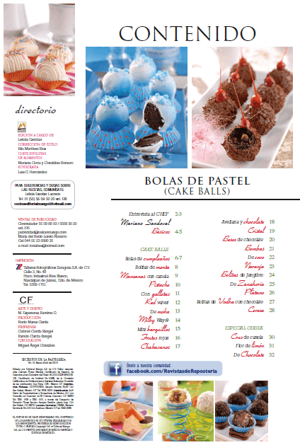 Secretos de la PastelerÌ_a Casera 16 -  Bolas de pastel (Cake balls) - Formato Digital - ToukanMango