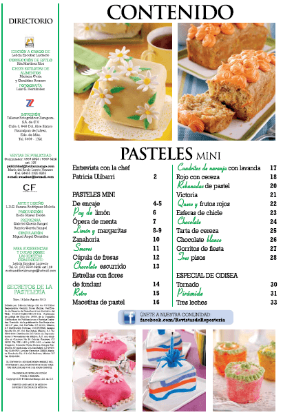 Secretos de la PastelerÌ_a Casera 18 - Pasteles Mini - Formato Digital - ToukanMango