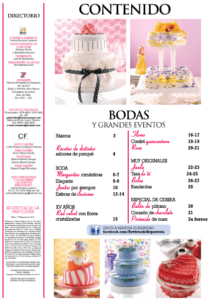 Secretos de la PastelerÌ_a Casera 17 - Bodas y grandes eventos - Formato Digital - ToukanMango