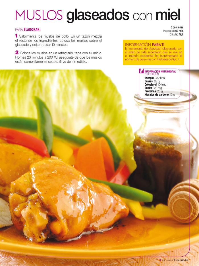 Vivir y Comer con Diabetes 09 - Todo con Pollo Saludable y Delicioso - Formato Digital