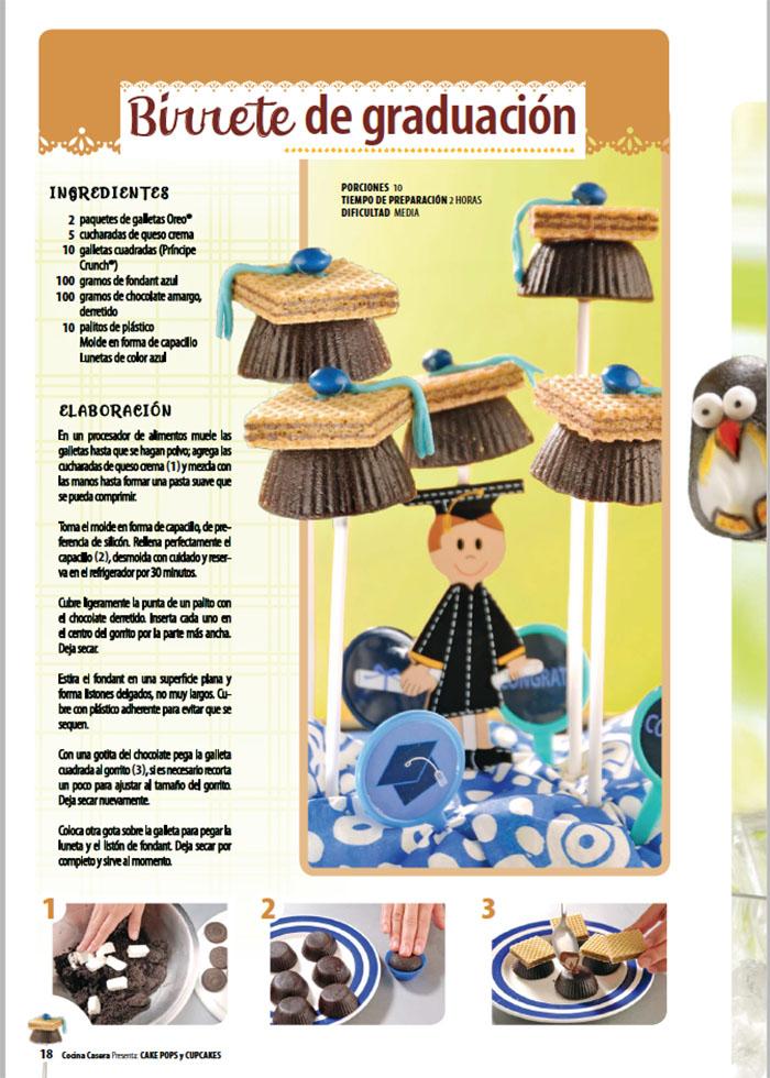 Cocina Casera Presenta 11 - Cake Pops y Cupcakes - Formato Digital - ToukanMango