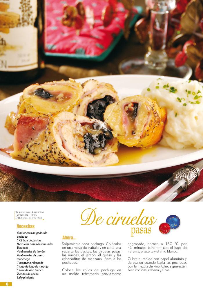 Delicias con Pollo Especial 10 - Pechugas Rellenas para Navidad - Formato Digital - ToukanMango
