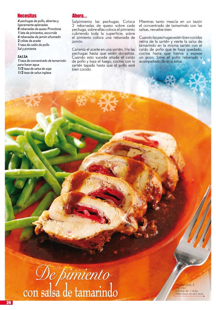 Delicias con Pollo Especial 10 - Pechugas Rellenas para Navidad - Formato Digital - ToukanMango