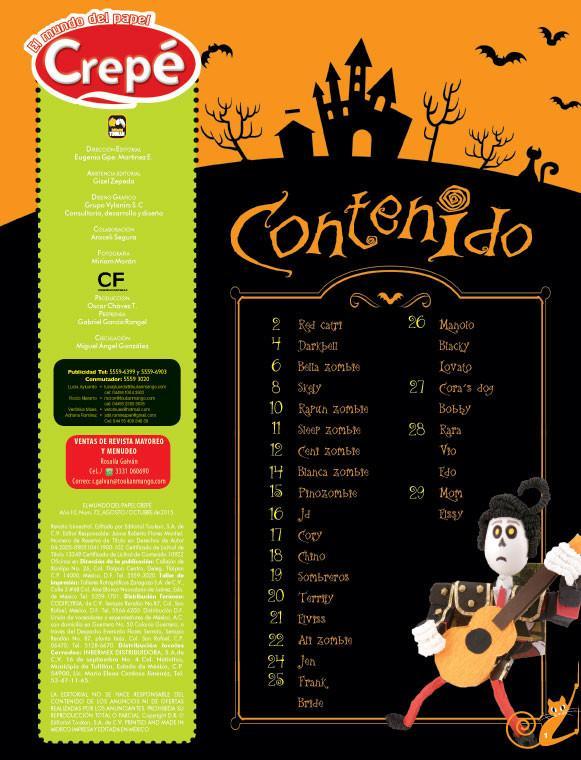 El Mundo del Papel Crep̩ 72 - Hallowen - Formato Digital - ToukanMango