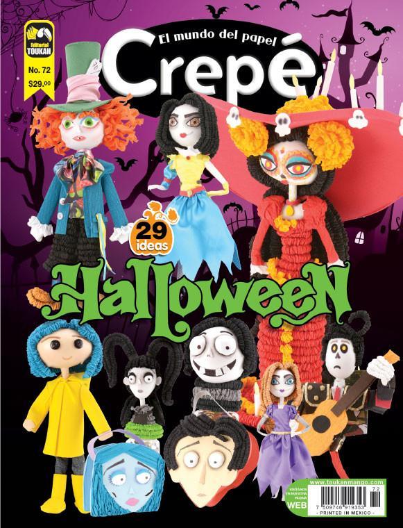 El Mundo del Papel Crep̩ 72 - Hallowen - Formato Digital - ToukanMango