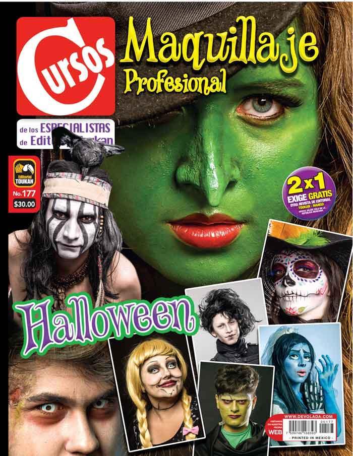 Cursos de los Especialistas 177 - Maquillaje Profesional Halloween - Formato Digital - ToukanMango