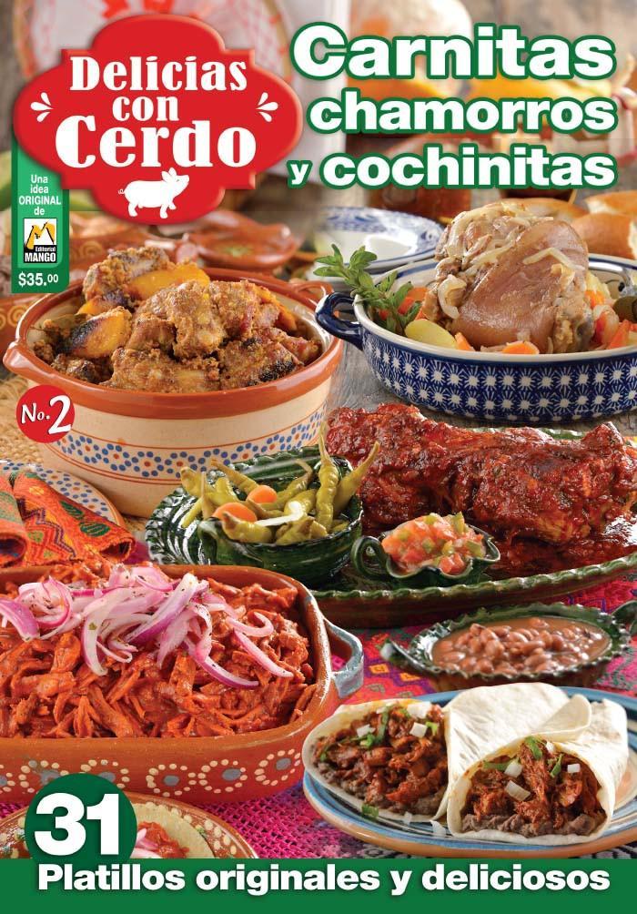 Delicias con cerdo 2 - Carnitas, chamorros y cochinitas - Formato Digital - ToukanMango