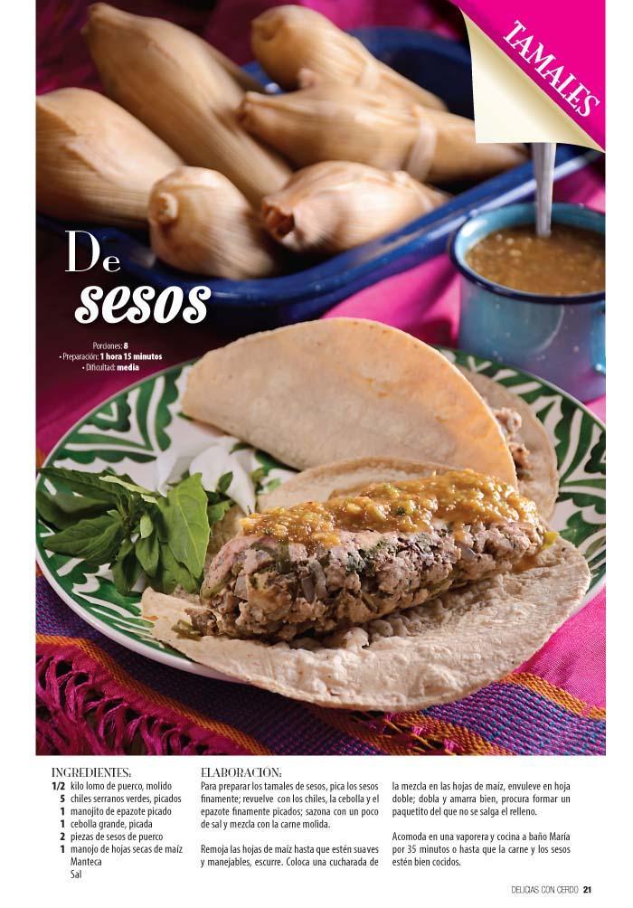 Delicias con cerdo 6 - Pozoles, menudos y tamales - Formato Digital - ToukanMango