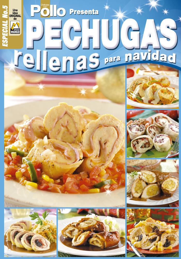 Delicias con Pollo Especial 05 - Pechugas Rellenas para Navidad - Formato Digital