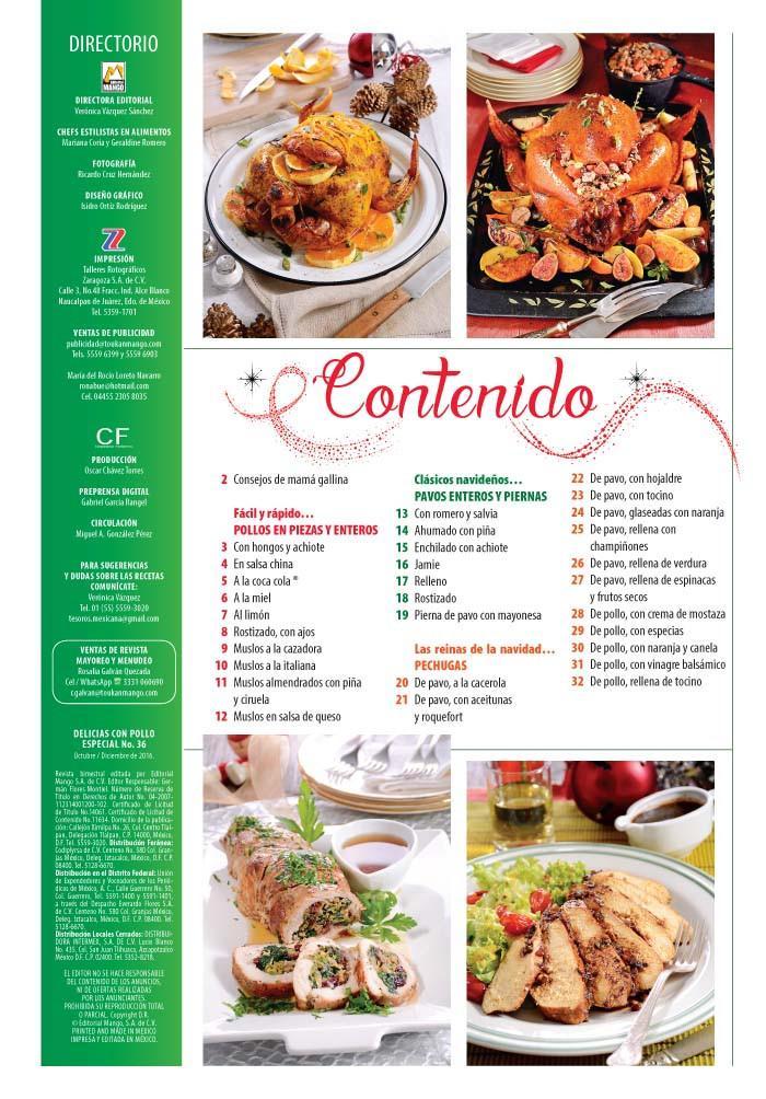 Delicias con Pollo Especial 36 - Pavos y Pollos - Formato Digital - ToukanMango