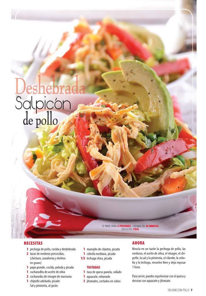 Delicias con Pollo Especial 35 - Guisos con Pechuga - Formato Digital - ToukanMango