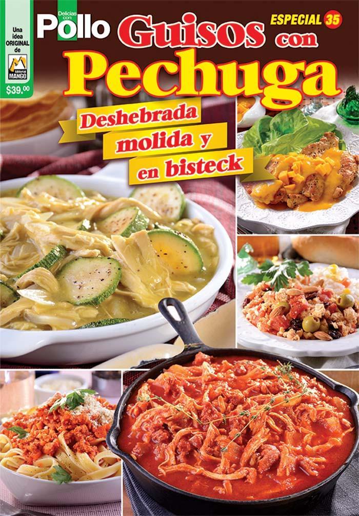 Delicias con Pollo Especial 35 - Guisos con Pechuga - Formato Digital - ToukanMango