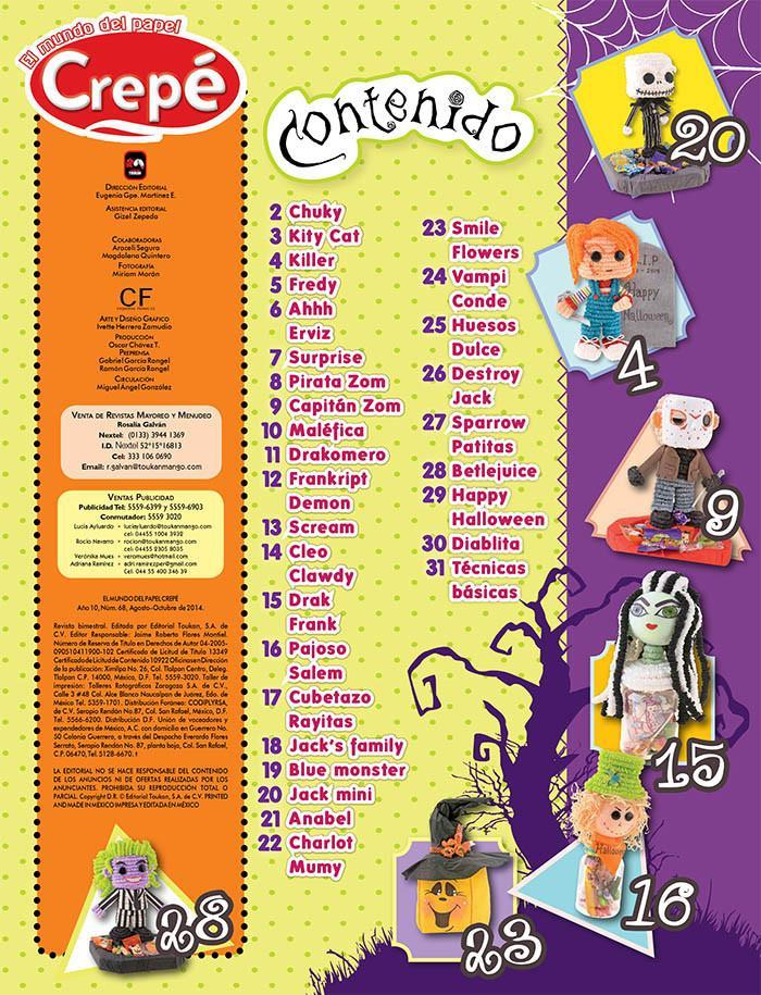 El Mundo del Papel Crep̩ 68 - Halloween - Formato Digital - ToukanMango