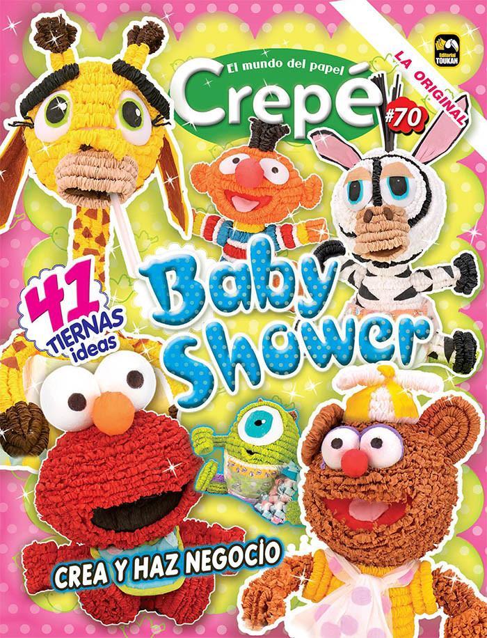 El Mundo del Papel Crep̩ 70 - Baby Shower - Formato Digital - ToukanMango