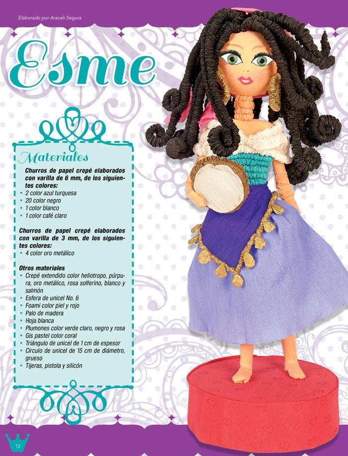 El Mundo del Papel Crep̩ 71 - Princesas MÌÁgicas - Formato Digital - ToukanMango