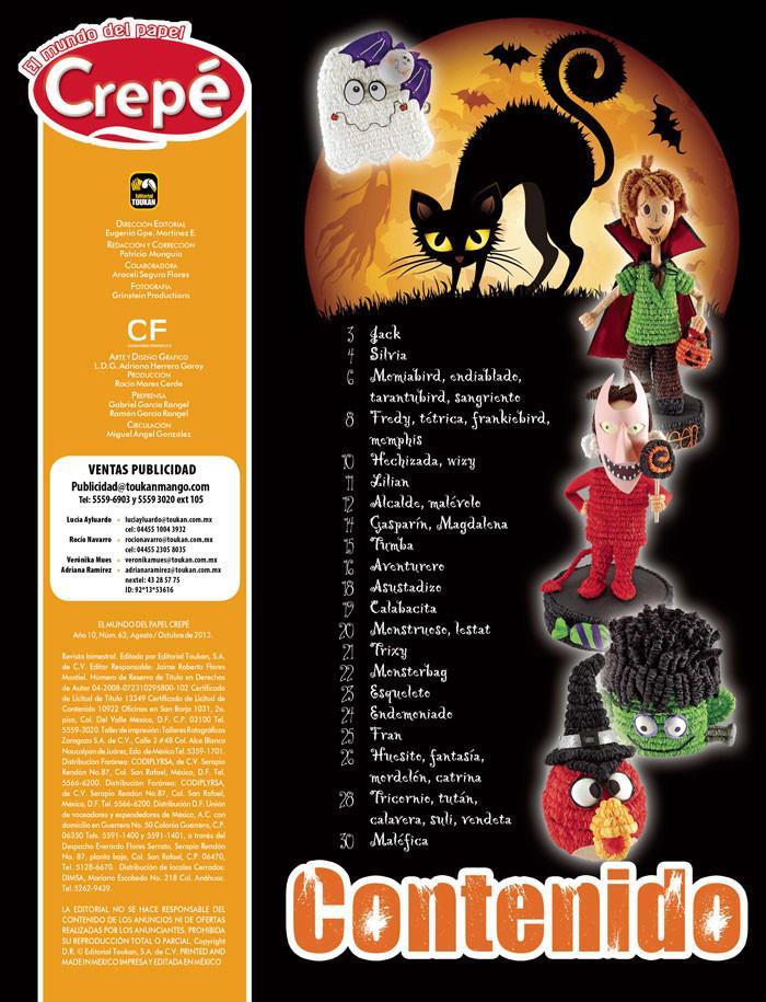 El Mundo del Papel Crep̩ 63 - Halloween - Formato Digital - ToukanMango