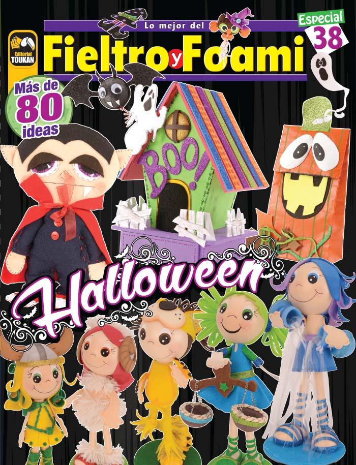 Fieltro y Foami Especial 38 - Halloween - Formato Digital - ToukanMango