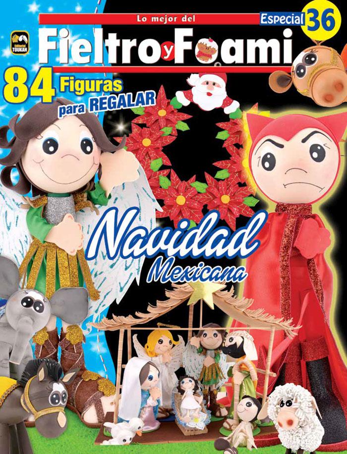 Fieltro y Foami Especial 36 - Navidad Mexicana - Formato Digital - ToukanMango